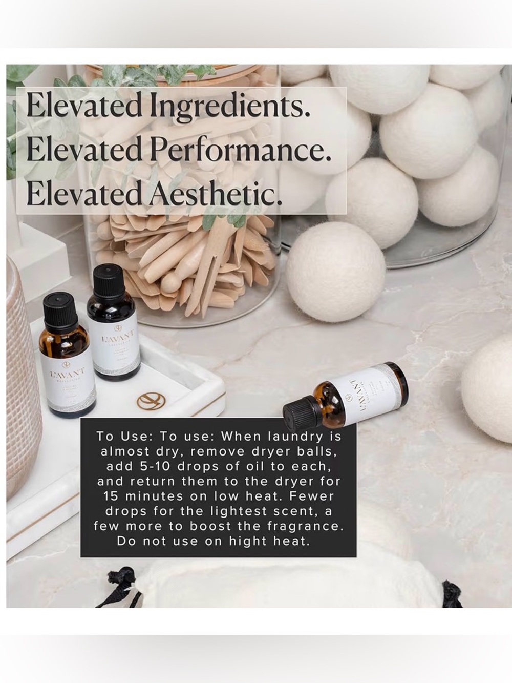 NIB L’Avant collective laundry fragrance oil  fresh linen - Picture 5 of 5